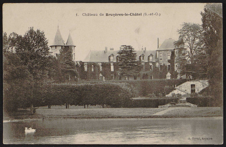 Bruyères-le-Châtel.- Le château [1920-1930]. 