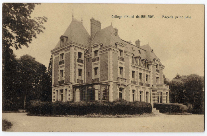 BRUNOY. - Collège d'Hulst (façade), Ed. U. Tourte et Petitin, sépia. 