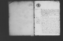 BURES-SUR-YVETTE. Naissances, mariages, décès : registre d'état civil (1846-1872). 