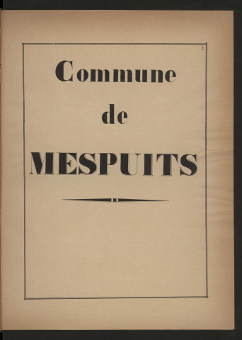 MESPUITS (1899). 8 vues de microfilm 35 mm en bandes de 5 vues. 