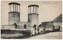PUSSAY. - Le puits avec son double château d'eau [Editeur Auchère]. 