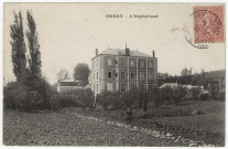 ORSAY. - L'orphelinat [1906, timbre à 10 centimes]. 