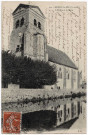 BOISSY-LE-SEC. - L'église et la mare, PR, 1908, 29 lignes, 10 c, ad. 
