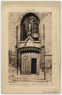 ETAMPES. - L'église Saint-Basile, petit portail sud [Editeur Lefranc, sépia]. 