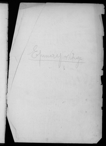 EPINAY-SUR-ORGE. - Matrice des propriétés bâties : cases 497 à la fin [cadastre rénové en 1957]. 