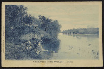 Draveil.- Champrosay et Ris-Orangis. La Seine [1904-1910]. 