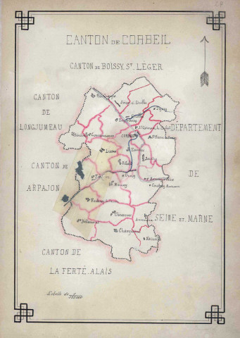 Volume IX : canton de CORBEIL.