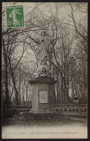 Athis-Mons.- Notre-Dame des retraites : le Sacré-coeur (14 juillet 1913). 