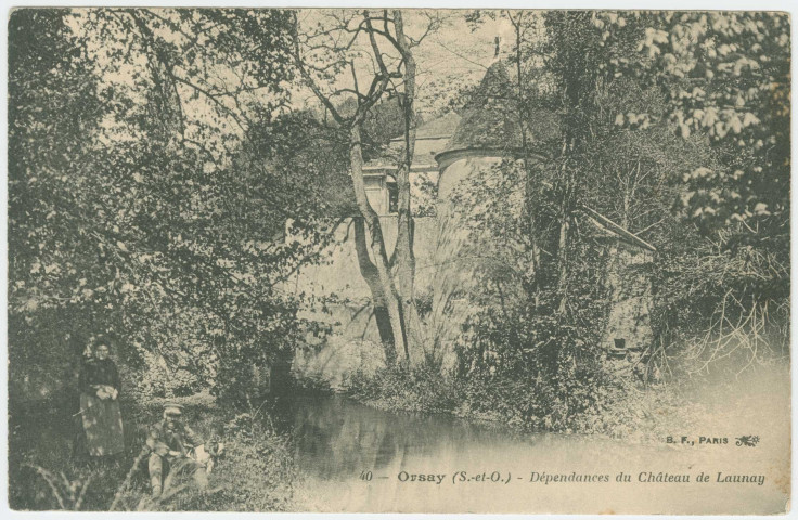 ORSAY. - Dépendances du château de Launay. Edition BF. 