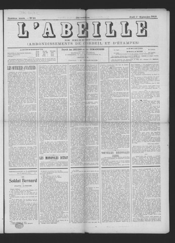 n° 69 (1er septembre 1910)