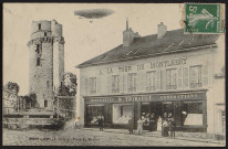 Montlhéry.- Place du marché et tour [1907-1920]. 