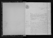 MASSY. Naissances, mariages, décès : registre d'état civil (1865-1870). 