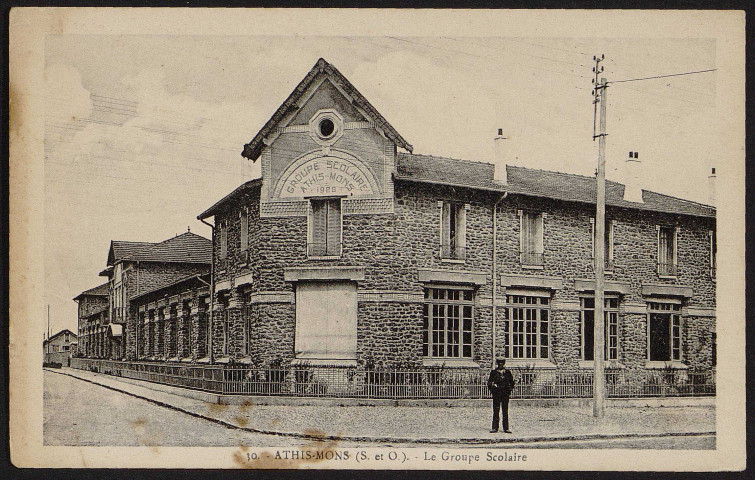 Athis-Mons.- Le groupe scolaire [1920-1950]. 