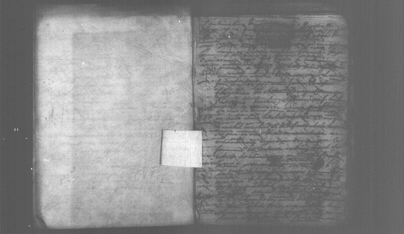 SAINT-MAURICE-MONTCOURONNE. Paroisse Saint-Maurice : Baptêmes, mariages, sépultures : registre paroissial (1736-1759). [Lacunes : B.M.S. (1750)]. 