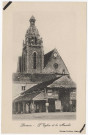 LIMOURS-EN-HUREPOIX. - L'église et le marché. Berthier. 