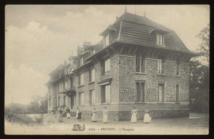 BRUNOY. - L'hospice. 1916. 