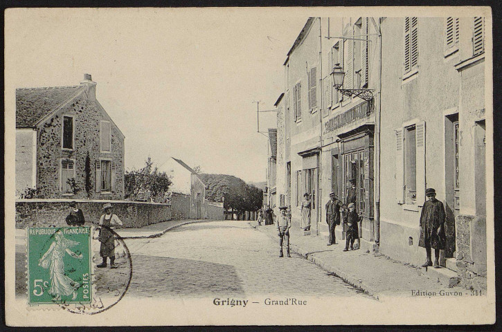 Grigny.- Grande Rue [1907-1910]. 