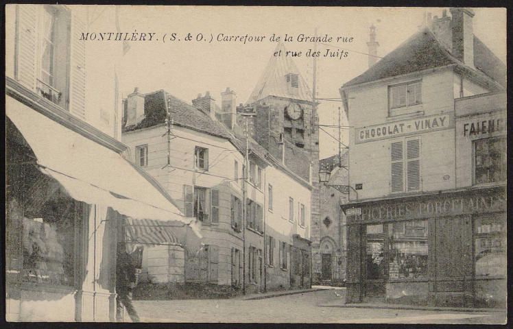 Montlhéry.- Carrefour de la Grande rue et rue des Juifs [1904-1920]. 