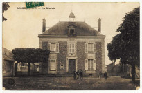 LISSES. - La mairie. Petit, (1912), 1 mot, 5 c, ad. 