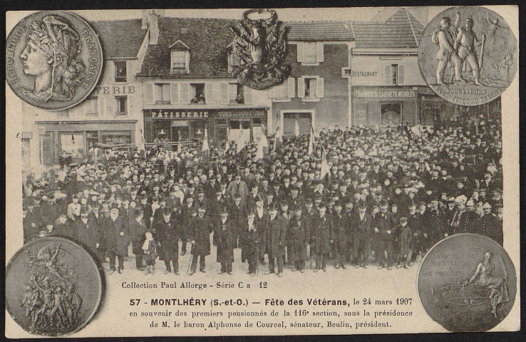 Montlhéry.- Fête des vétérans du 24 mars 1907 (1907), 