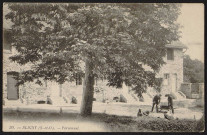 Briis-sous-Forges.- Sanatorium de Bligny : personnel jardinier [1904-1910]. 