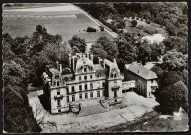 Epinay-sur-Orge.- En avion au-dessus du château de Sillery, colonie Franco-Britanique [1960-1964]. 