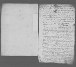 MONDEVILLE. Paroisse Saint-Martin : Baptêmes, mariages, sépultures : registre paroissial (1676-1677, 1737-1770). [Nota bene : 1737 après 1738]. 