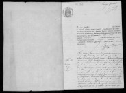 VERT-LE-PETIT. Naissances, mariages, décès : registre d'état civil (1861-1872). 