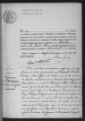 BAULNE.- Naissances, mariages, décès : registre d'état civil (1891-1905). 