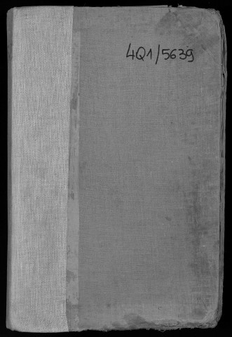 Conservation des hypothèques de CORBEIL. - Répertoire des formalités hypothécaires, volume n° 232 : A-Z (registre ouvert en 1862). 