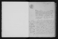 LEUVILLE-SUR-ORGE. Naissances, mariages, décès : registre d'état civil (1883-1896). 