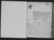 AUVERNAUX. Naissances, mariages, décès : registre d'état civil (1873-1882). 