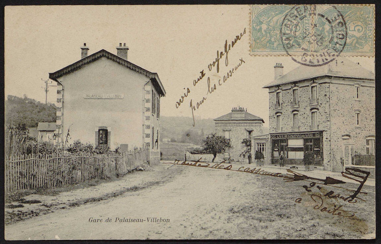 Palaiseau.- Gare de Palaiseau-Villebon (1905). 