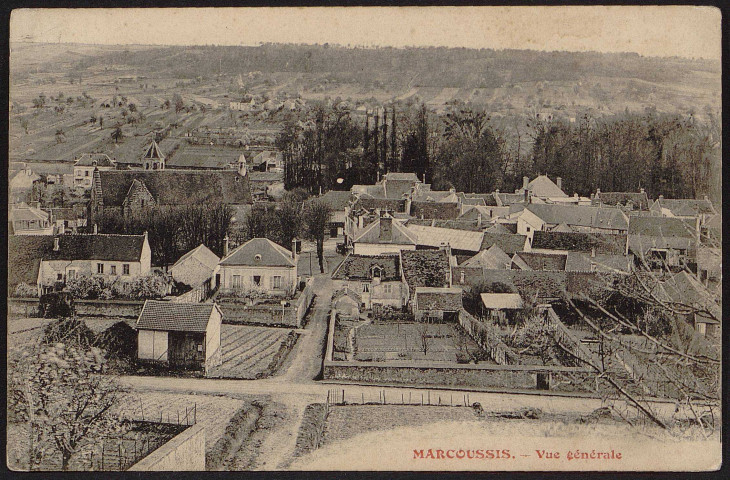 MARCOUSSIS.- Vue générale [1904-1920]. 
