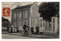 COURCOURONNES. - La mairie. Editeur Rode, 1911, timbre à 10 centimes. 
