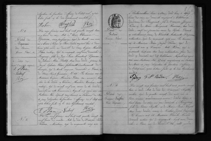 LONGPONT-SUR-ORGE. Naissances, mariages, décès : registre d'état civil (1883-1889). 