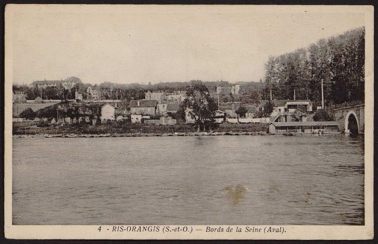 RIS-ORANGIS.- Les bords de la Seine [1920-1930].