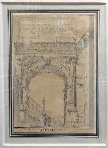 dessin : Arc de Titus