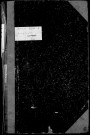 ATHIS-MONS. - Tableau récapitulatif par nature de propriétés [cadastre rénové en 1933]. 