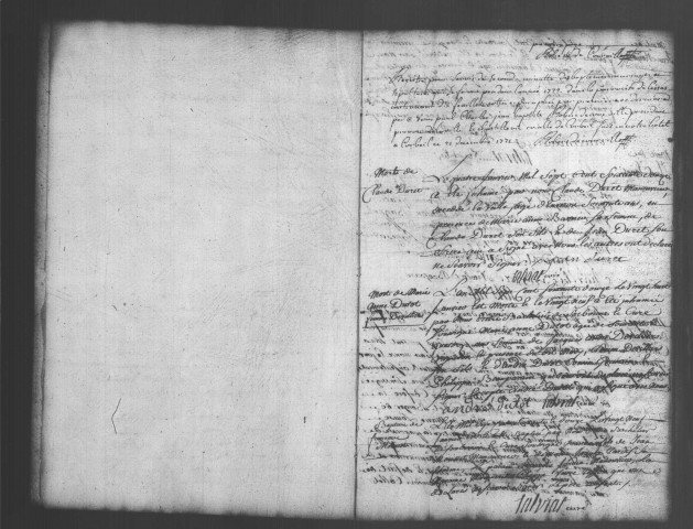LISSES. Paroisse Saint-Germain : Baptêmes, mariages, sépultures : registre paroissial (1770-1780). 