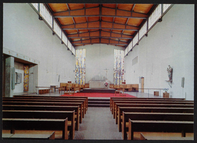 ORSAY.- La Clarté Dieu (maison d'église franciscaine) : chapelle [1972-1990].