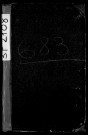 BOULLAY-LES-TROUX. - Tableau indicatif [cadastre rénové en 1933]. 
