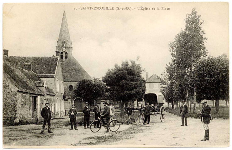 Saint-Escobille : cartes postales (1904-1935).