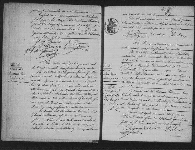 BOISSY-LE-CUTTE. Naissances, mariages, décès : registre d'état civil (1876-1890). 