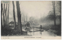 VERRIERES-LE-BUISSON. - Le lavoir [Editeur Cané, 1905, timbre à 5 centimes]. 