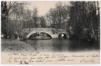BRUNOY. - Pont de Soulins, Bréger, 1903, 3 lignes, 10 c, ad. 