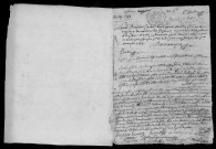 MILLY-LA-FORET. - Registre paroissial des baptêmes, mariages et sépultures (1734-1748). 