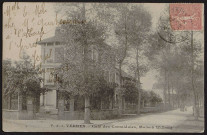 YERRES.- Café des Camaldules, maison Willocq (9 août 1906).