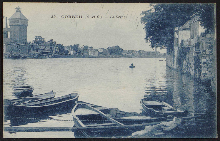 Corbeil-Essonnes.- La Seine [1920-1930]. 