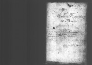 MASSY. Paroisse Sainte-Madeleine : Baptêmes, mariages, sépultures : registre paroissial (1760-1770). 